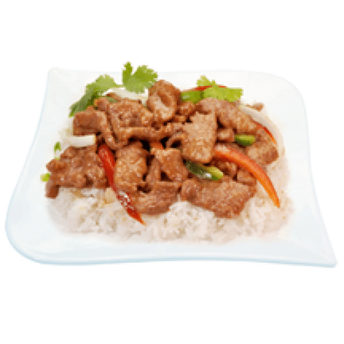 Menu spécialité gyudon