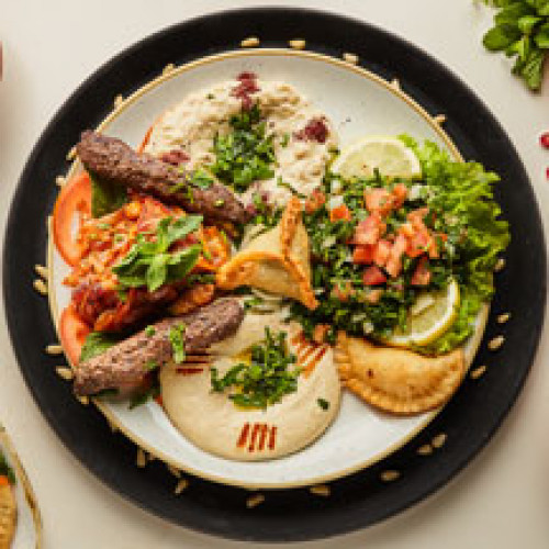 Assiette de 7 hors d'oeuvres variés