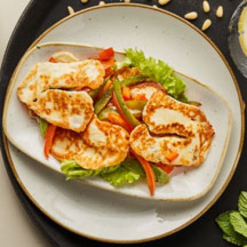Salade de fromage halloum