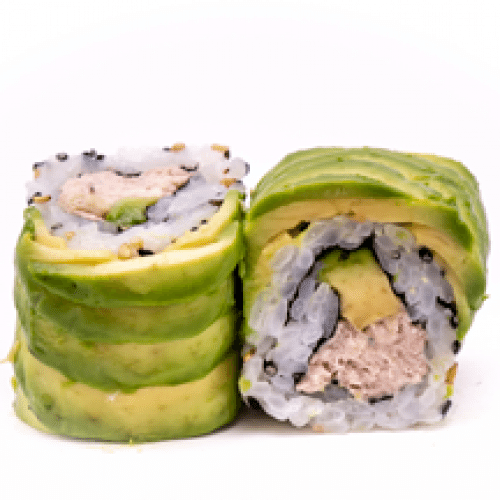 Avocado roll poulet mayo avocat x6