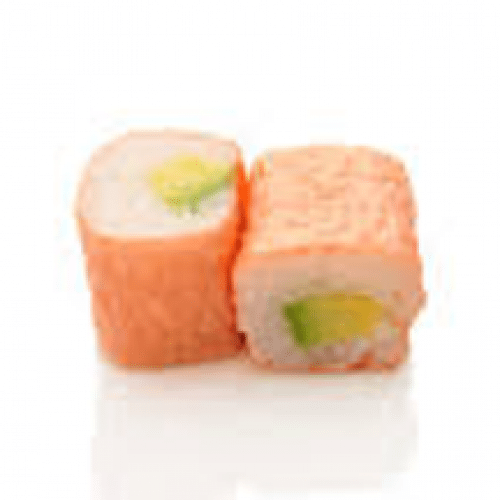 Saumon avocat roll x6