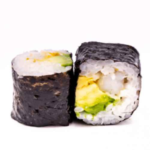 Maki avocat crevette x6