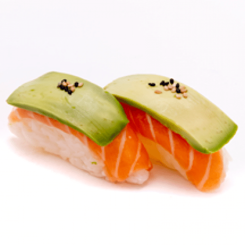 Sushi saumon avocat x2