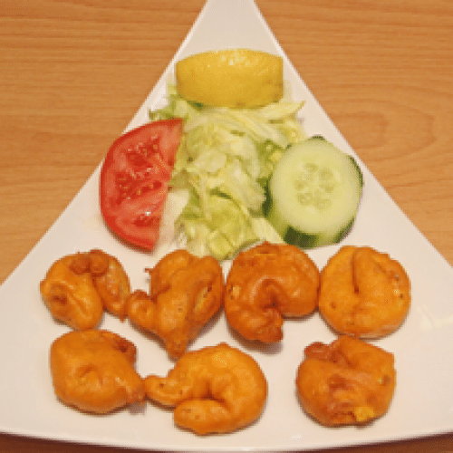 Crevettes pakora
