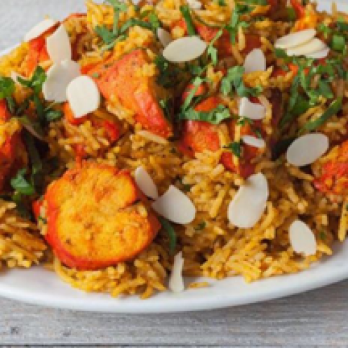 Biryanis Poulet tikka