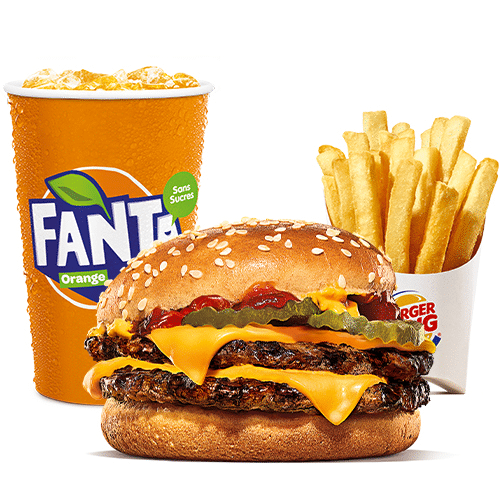 Menu King Deal Double Cheese