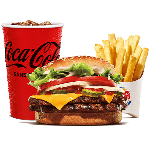 Menu Double WHOPPER® Cheese