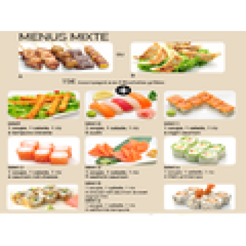 Menu mixte MM15
