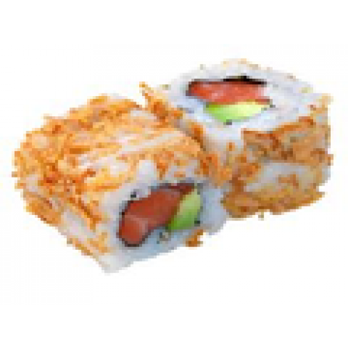 Crousti maki oignons frits saumon avocat x8