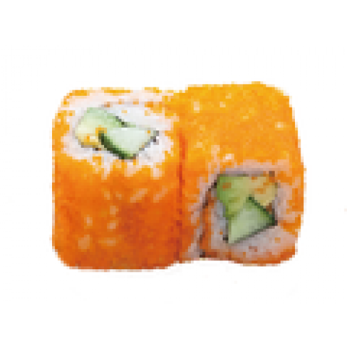 Maki masago concombre avocat x8