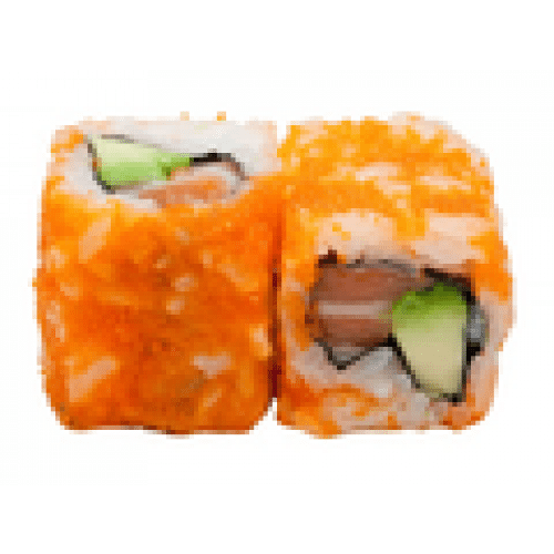 Maki masago saumon avocat x8