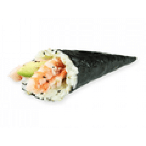 Temaki crevette avocat x2