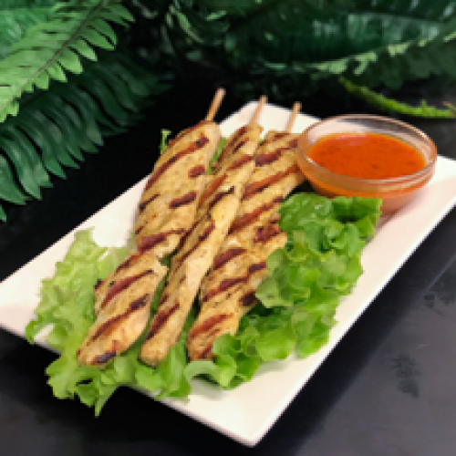 Brochette de poulet x3