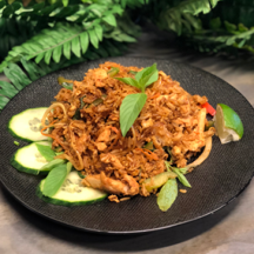 Riz sauté basilic thaï