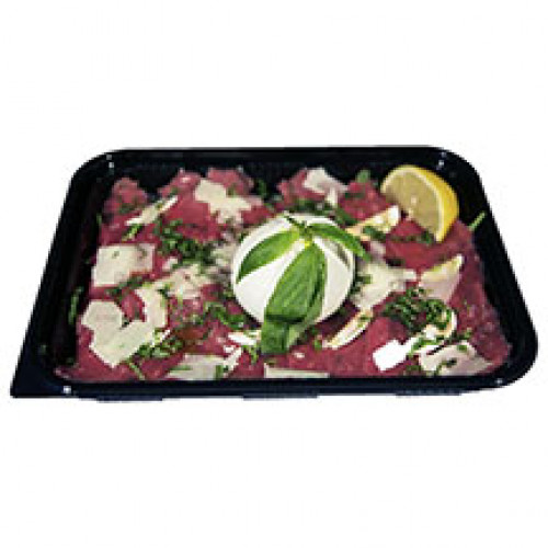 Burrata carpaccio
