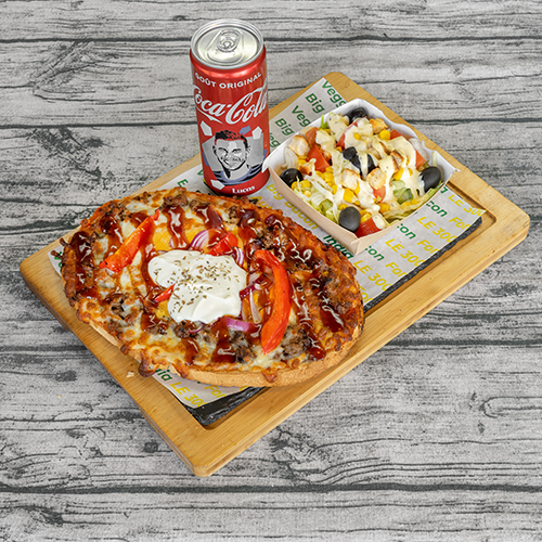 Menu poppezza Texas