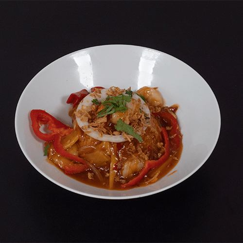 Sweet and sour shrimps