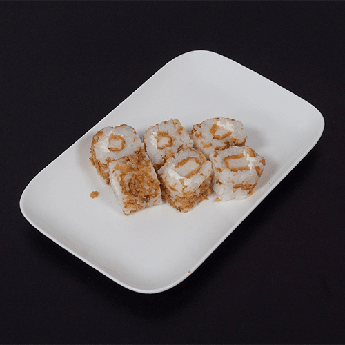 Fried chicken and cheese crispy rolls x6