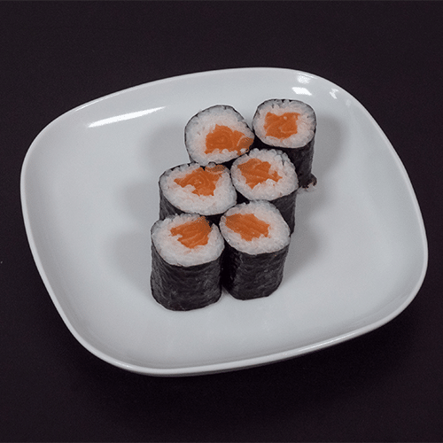 Salmon makis x6