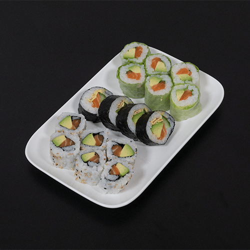 Big rolls maki menu (16 pieces)