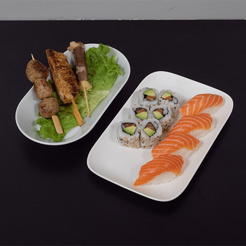 Sushi and yaki menu (14 pieces)