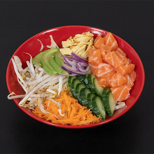 Salmon poke bowl