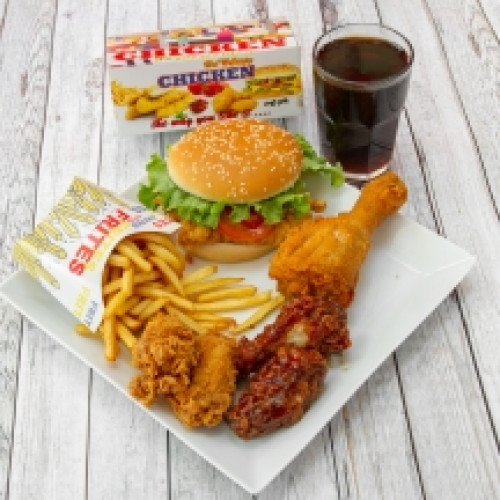 Menu FFC mixte burger