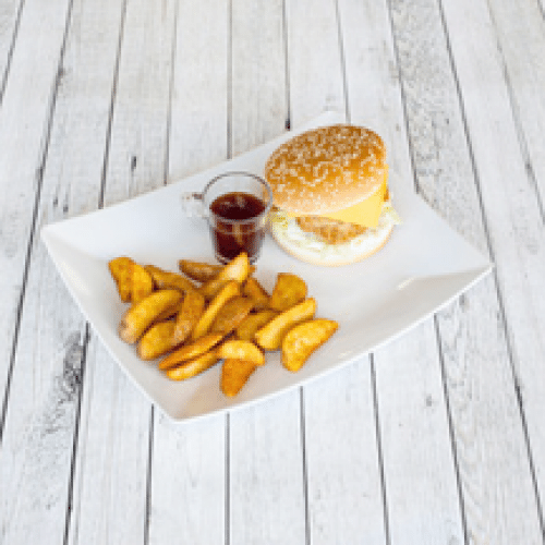 Menu chicken burger