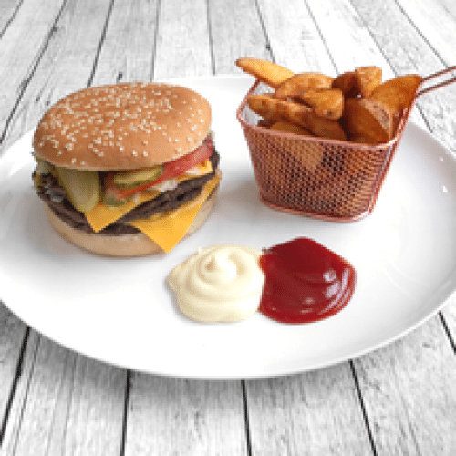 Menu méga burger