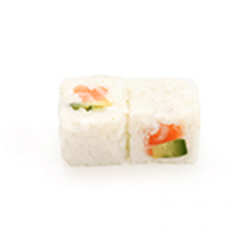 Maki flocon saumon avocat x6