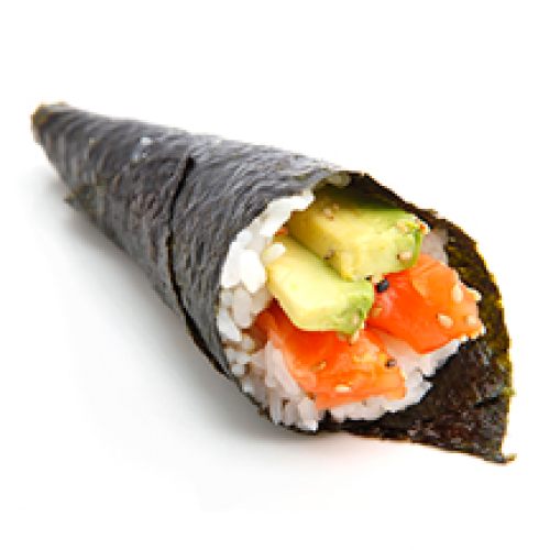 Temaki saumon avocat