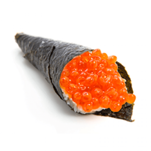 Temaki oeuf de saumon