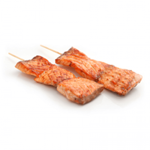 Brochette saumon x2