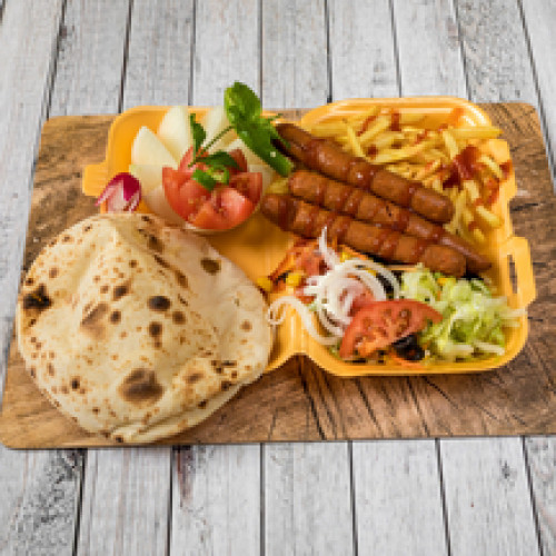 Menu Naan Merguez