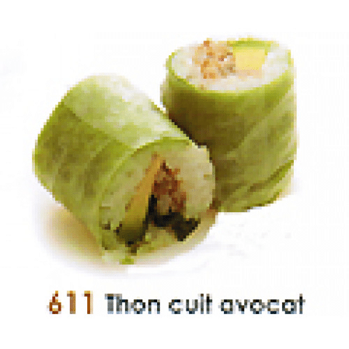Spring roll thon cuit avocat