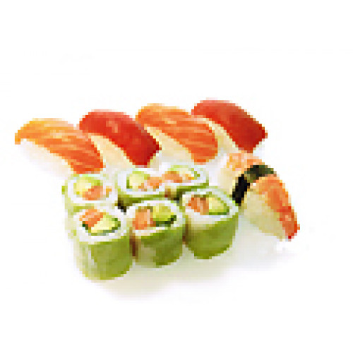Menu sushi spring rolls