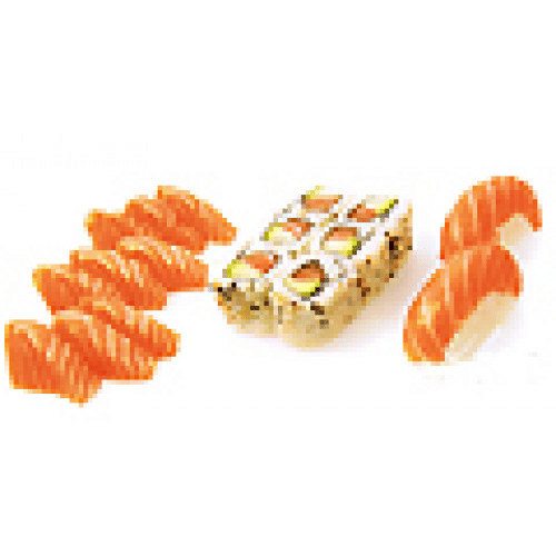 Menu saumon mixte
