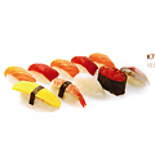 Menu sushi assortiment