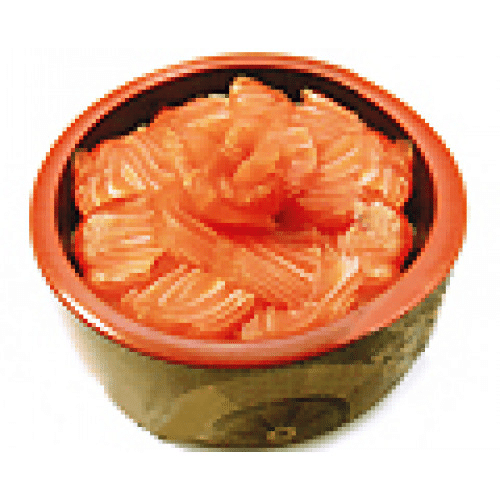 Menu chirashi saumon