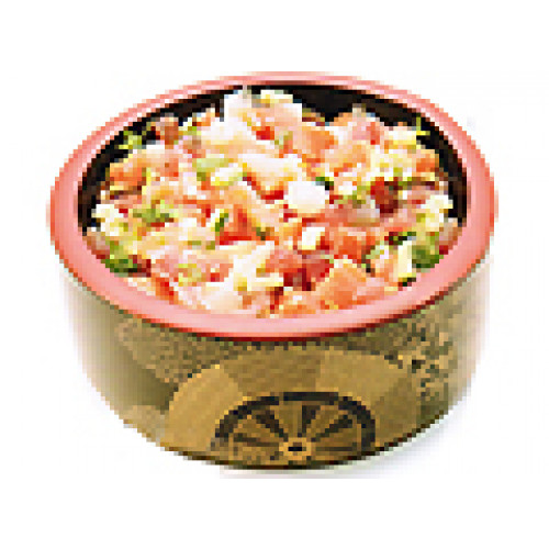 Menu chirashi mariné