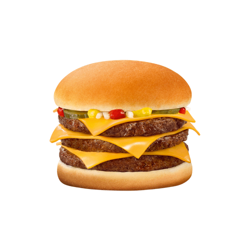TRIPLE CHEESEBURGER