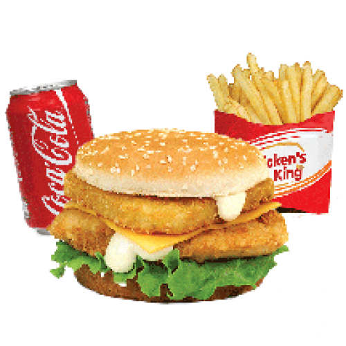 Empire fillet burger meal