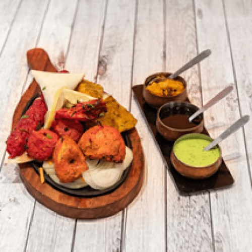 Plat grill mixte special palais de l'inde