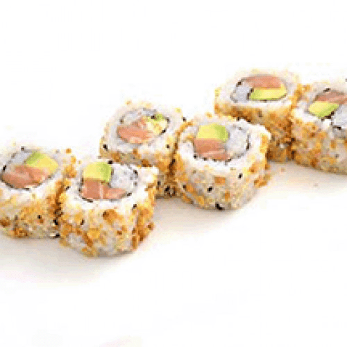 Maki croustillant avocat saumon