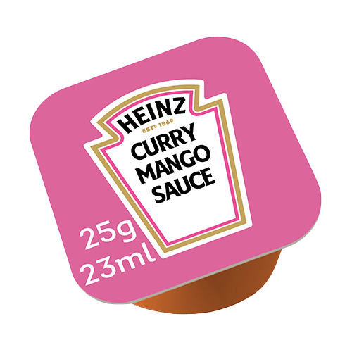 Mango curry sauce cup