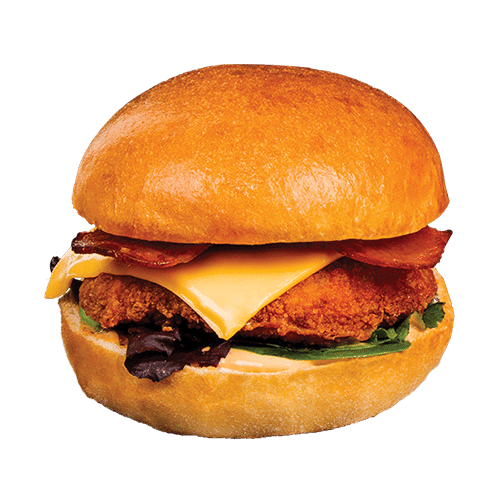 Crazy bacon burger