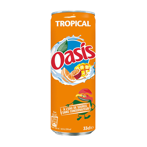 Oasis tropical 33cl