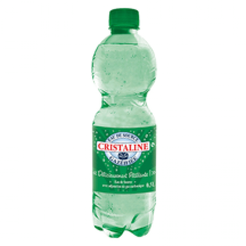 Cristaline sparkling water 50cl