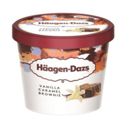 Häagen Dazs vanilla caramel brownie 100ml