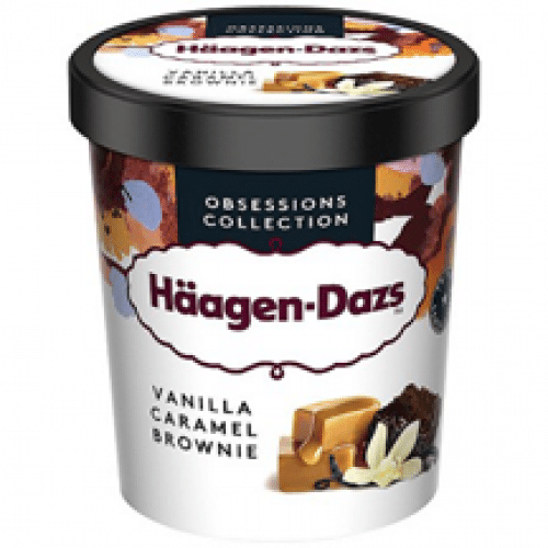 Häagen Dazs vanilla caramel brownie 500ml